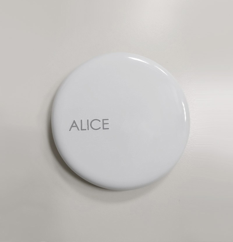 Válvula para lavatório Alice Ceramica branca