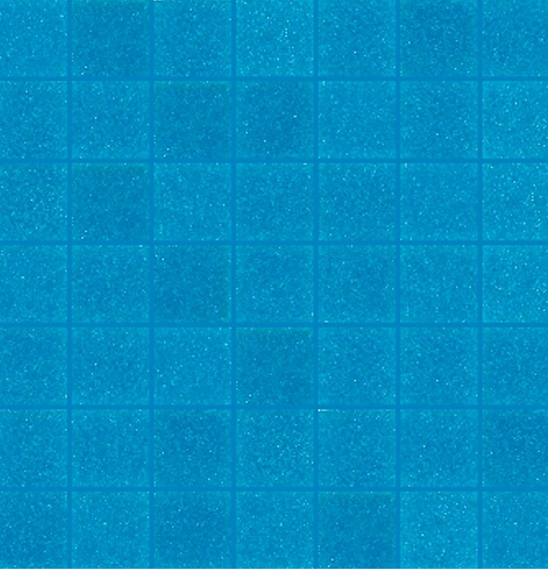 Pastilha de vidro 4x4 Aquatica Light Blue Square